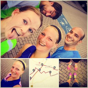 Nach der Arbeit laufen
